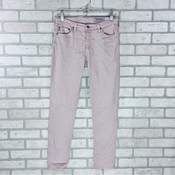 AG The Prima Cigarette Ankle Jeans in Blush Size 28 - Picture 5 of 10